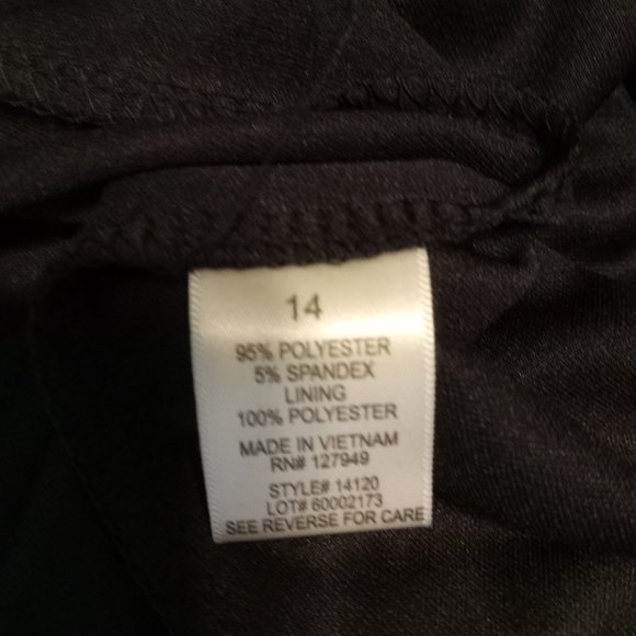 Emma & Michele Women's Halter Maxi Dress Size 14 Black Gold Chain Faux Wrap - Picture 11 of 11